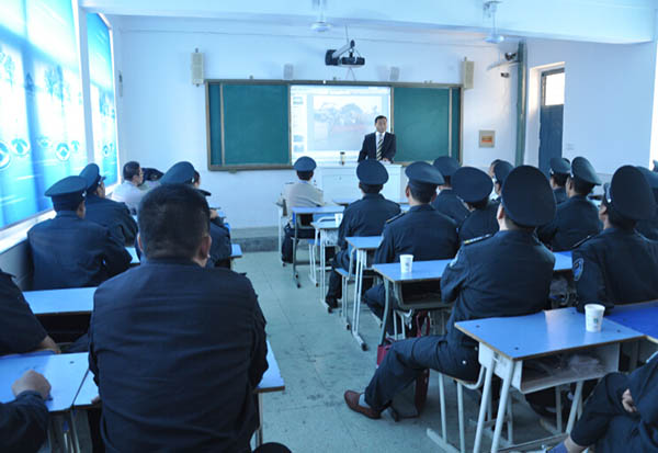 恒杰銅陵保安分公司理論培訓